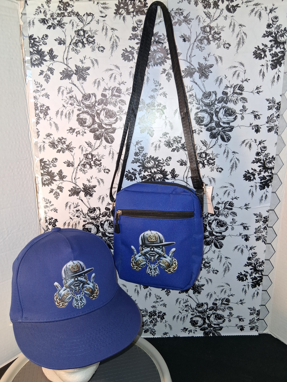 Blue Men's Crossbody Bag - Royal Blue Shoulder Bag